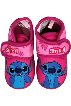 Disney Hausschuhe Pink mit süßem Stitch-Motiv für Kinder Pantoffel - Verkäufer: IM-Trading