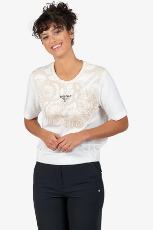 Sportalm Rundhalsshirt mit Pailletten