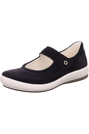 Legero TANARO 5.0 Riemchenballerina, Slipper, Ballerina, Schlupfschuh mit Wechselfußbett und Klettriegel