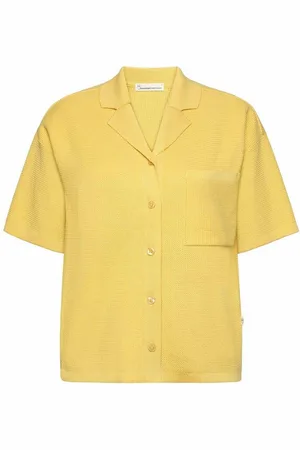 Knowledge Cotton Apparal Poloshirt Racking Stitch Short Sleeved Shirt - Verkäufer: www.glore.de