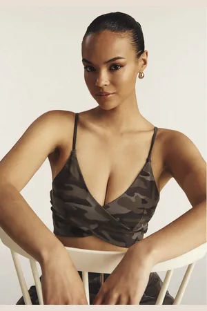 Freddy Jeggings Cropped-Top in Camouflage - Verkäufer: Sun & Famous