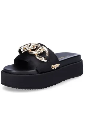 Buffalo Damen Pantolette Noa Slide Chain 2.0 Pantolette - Verkäufer: Schuhe Shop