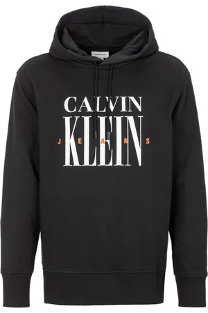Calvin Klein Kapuzensweatshirt PLUS SERIF FONT GRAPHIC HOODIE in großen Größen