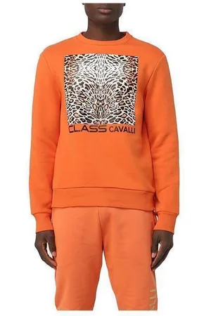 Roberto Cavalli Sweatshirt Sweatshirt orange Herren - Verkäufer: wellStyled