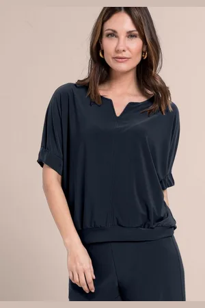 Bianca Rundhalsshirt SIA aus weichem Jersey-Stoff - Verkäufer: