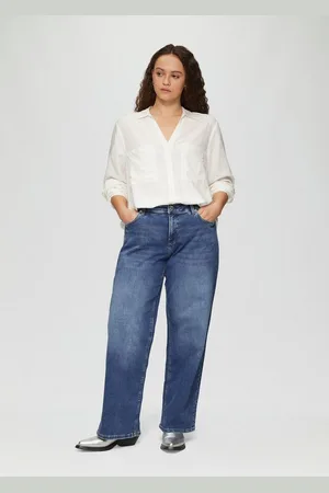 QS by s.Oliver 5-Pocket-Jeans Jeans / Slim Fit / Mid Rise / Wide Leg / Superstretch - Verkäufer: s.Oliver