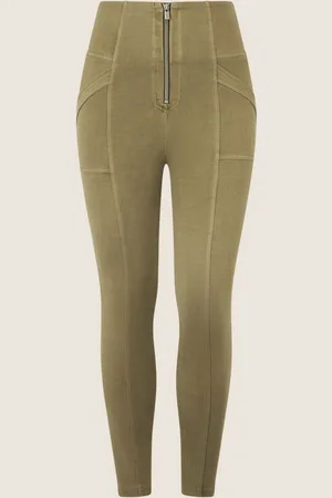 Freddy Stretch-Jeans WR.UP High Waist Super Skinny 7/8 Used-Look Aloe - Verkäufer: Sun & Famous