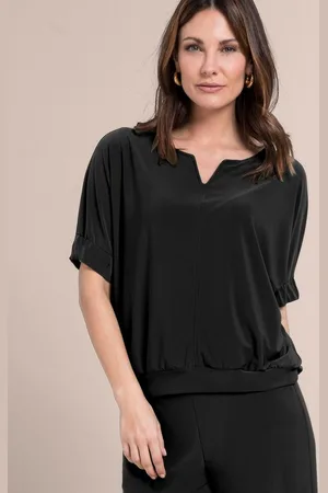 Bianca Rundhalsshirt SIA aus weichem Jersey-Stoff - Verkäufer: