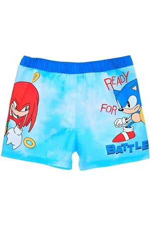 Sonic The Hedgehog Badeshorts Knuckles Kinder Badehose Shorts Gr. 104 bis 140 - Verkäufer: WS-Trend