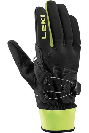 Leki Multisporthandschuhe PRC Boa® Shark SCHWARZ-GELB - Verkäufer: gue-sport