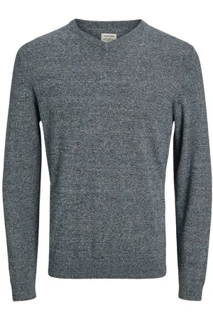 JACK & JONES V-Ausschnitt-Pullover JJEBASIC (1-tlg) - Verkäufer: Stylaholic The Shop
