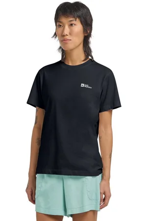 Jack Wolfskin T-Shirt ESSENTIAL T W weiches, klassisches T-Shirt aus atmungsaktiver Bio-Baumwolle