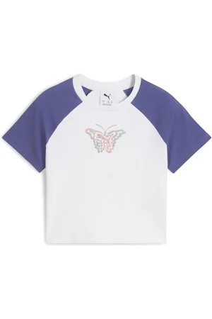 PUMA T-Shirt BUTTERFLY VIBE T-Shirt Mädchen