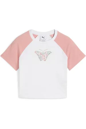 PUMA T-Shirt BUTTERFLY VIBE T-Shirt Mädchen