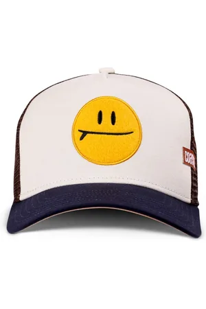 COASTAL Trucker Cap HFT Surf & Smile Trucker Cap Khaki/Marine (Basecap, Meshcap, Trucker Kappe) - Verkäufer: stuff-style