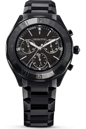 Swarovski Schweizer Uhr Damen Uhr 5641393 Metallarmband, Schwarz, Schwarzes Finish, (1-tlg) - Verkäufer: Juwelier-Bacak