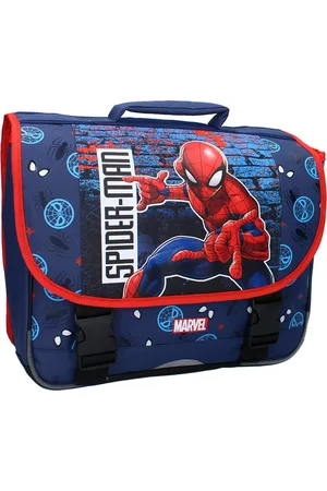 SPIDERMAN Schulrucksack 33x38x12 cm mit Schnallenverschluss für Kinder - Verkäufer: IM-Trading