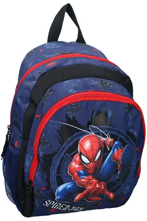 SPIDERMAN Kinderrucksack Rucksack mit 4 Fächern und verstellbaren Gurten für Kinder - Verkäufer: IM-Trading