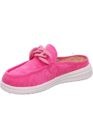 FUSION Ella Washed Canvas Pink Slipper - Verkäufer: TigerSports
