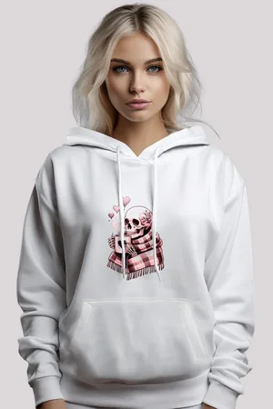 F4NT4STIC Kapuzenpullover Cozy Winter Skelett Premium Qualität
