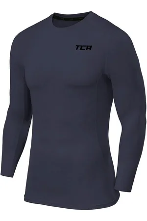 TCA Funktionsshirt Herren Langarm Kompressionsshirt Thermo Dunkelgrau (1-tlg) - Verkäufer: SellerX14