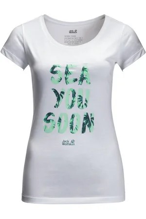 Jack Wolfskin T-Shirt SEA YOU SOON T W WHITE RUSH - Verkäufer: gue-sport