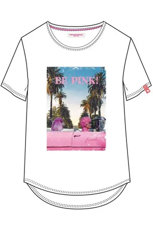 Frieda & Freddies Print-Shirt `BE PINK` - Verkäufer: Melange-shop