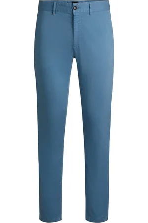 HUGO BOSS Chinohose Chino_slim mit Gesäßtaschen