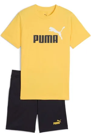 PUMA Trainingsanzug ESS 2 COLOR NO. 1 LOGO TEE AND SHORTS SET B (2-tlg)