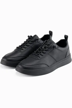 Ombre Clothing Einfarbige Sportschuhe für Männer mit Nähten Sneaker - Verkäufer: