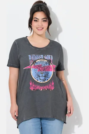 Angel of Style T-Shirt T-Shirt A-Line Animal-Motiv - Verkäufer: Popken Fashion Group