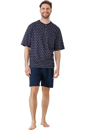 HAJO Pyjama Herren-Shorty Single-Jersey gemustert - Verkäufer: Erwin Müller