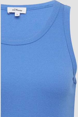 QS by s.Oliver Shirttop Elastisches Top mit Rippstruktur - Verkäufer: