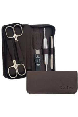 Pfeilring Maniküre-Etui, 5 tlg., Nappaleder