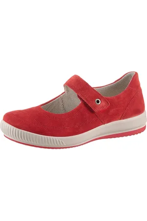 Legero TANARO 5.0 Riemchenballerina, Slipper, Ballerina, Schlupfschuh mit Wechselfußbett und Klettriegel