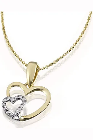 GOLDMAID Kette mit Anhänger 375 Gelbgold 45 Diamant weiß