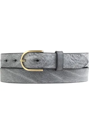 BELTINGER Ledergürtel Damen-Gürtel aus weichem Vollrindleder Vintage-Look 3 cm - Leder-Gürte (1-St) weiches Leder, Gürtelschnalle in Gold Vintage - Verkäufer: Brazil Lederwaren
