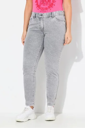 Ulla Popken Regular-fit-Jeans Jeans Sarah schmales Bein Komfortbund - Verkäufer: Popken Fashion Group