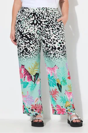 Angel of Style Funktionshose Hose gerades Bein Patchprint - Verkäufer: Popken Fashion Group