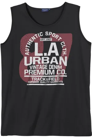 Adamo Rundhalsshirt XXL Tanktop L.A Urban Frontprint - Verkäufer: bigtex