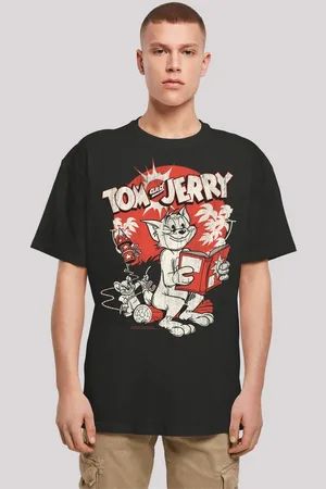 F4NT4STIC T-Shirt Tom und Jerry Rocket Prank Print