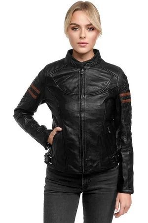 Tazzio Lederjacke F513 außergewöhnliches Design & mit Biker-Details - Verkäufer: