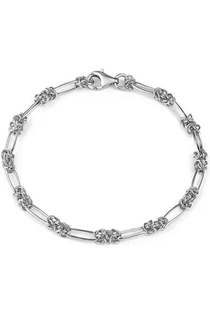 Materia Königsarmband Damen Silber 3,5mm SA-65, 925 Sterling Silber, rhodiniert - Verkäufer: Schmuck