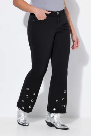 Angel of Style 5-Pocket-Jeans Jeans Claire Metallösen am Saum 5-Pocket - Verkäufer: Popken Fashion Group