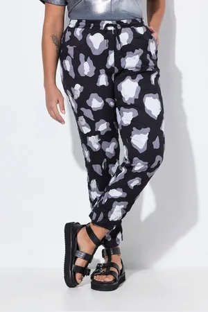 Angel of Style Funktionshose Joggpants Loose Fit Leodruck Knitter - Verkäufer: Popken Fashion Group