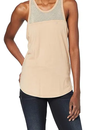 G-Star T-Shirt RAW Damen Shirt Mesh Optic Slim Sleeveless Size M (1-tlg) Mesh Tanktop Optic Slim R wmn SLS Lt Skin GD Size M - Verkäufer: fiduciashop
