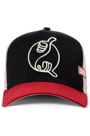 COASTAL Trucker Cap HFT Yin Shaka Trucker Cap Black/Wine (Basecap, Trucker Kappe, Meshcap) - Verkäufer: stuff-style