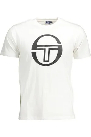 Sergio Tacchini T-Shirt Stylisches Herren T-Shirt Weiß - Kurzarm & - Verkäufer: Redeve
