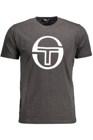 Sergio Tacchini T-Shirt Graues Kurzarm-T-Shirt für Herren mit Print und - Verkäufer: Redeve