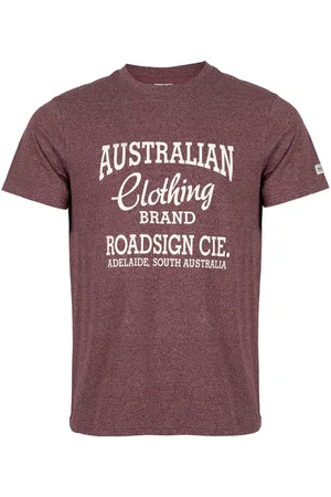 ROADSIGN T-Shirt Australian Clothing (1, 1-tlg., 1) Melange-Shirt mit weicher Haptik für entspannte Tage - Verkäufer: Jansen Fashion Group